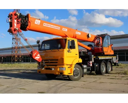 Автокран 25 тонн Камаз