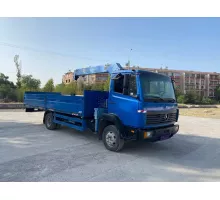 Mercedes-Benz 814 с кран манипулятором